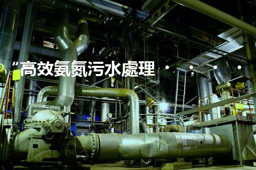 “高效氨氮污水處理，綠色環(huán)保新篇章”